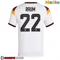 Moške Nogometnih dresov Nemčija David Raum #22 Domači SP 2026 Kratki rokavi